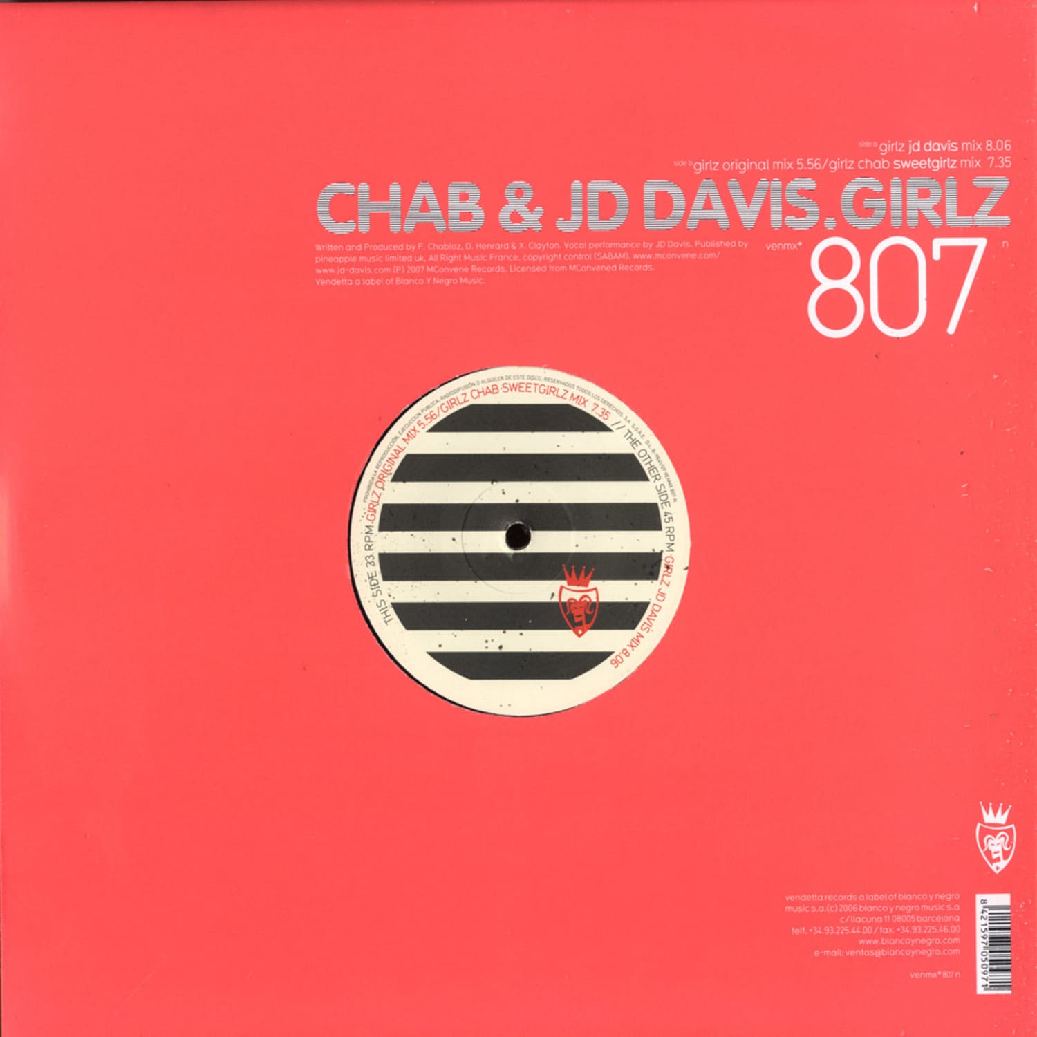 Chab & JD Davis - GIRLZ