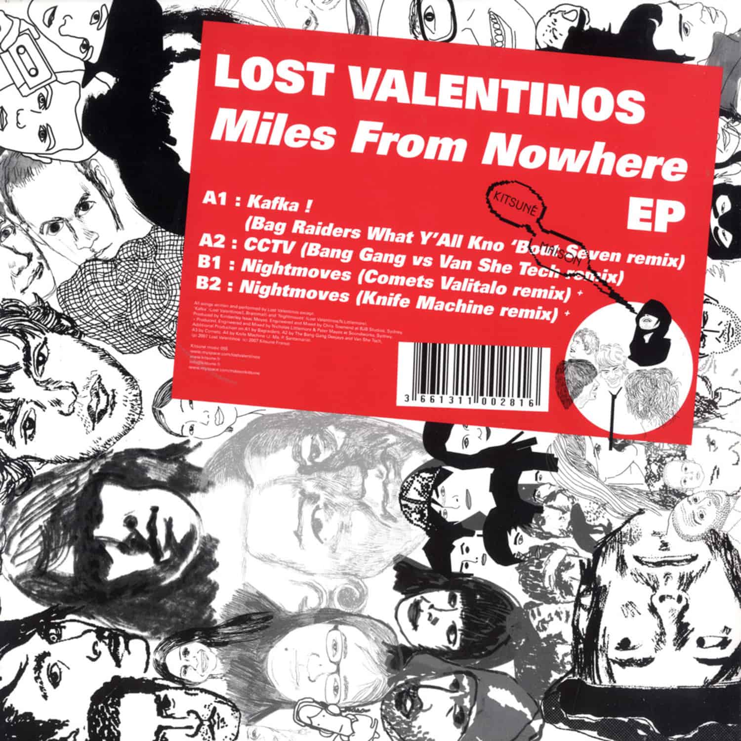 Los Valentinos - MILES FROM NOWHERE EP