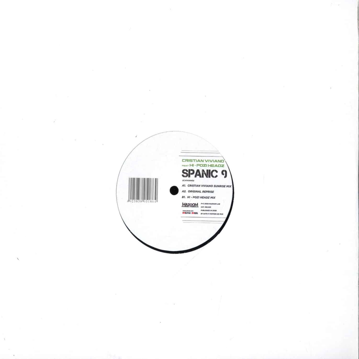 Christian Viviano Feat. Hi-Pozi Headz - SPANIC 9