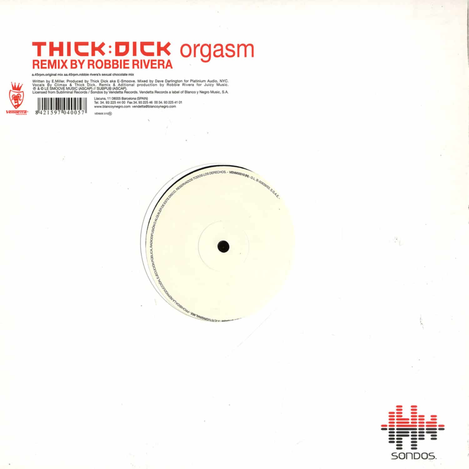 Thick Dick - ORGASM 