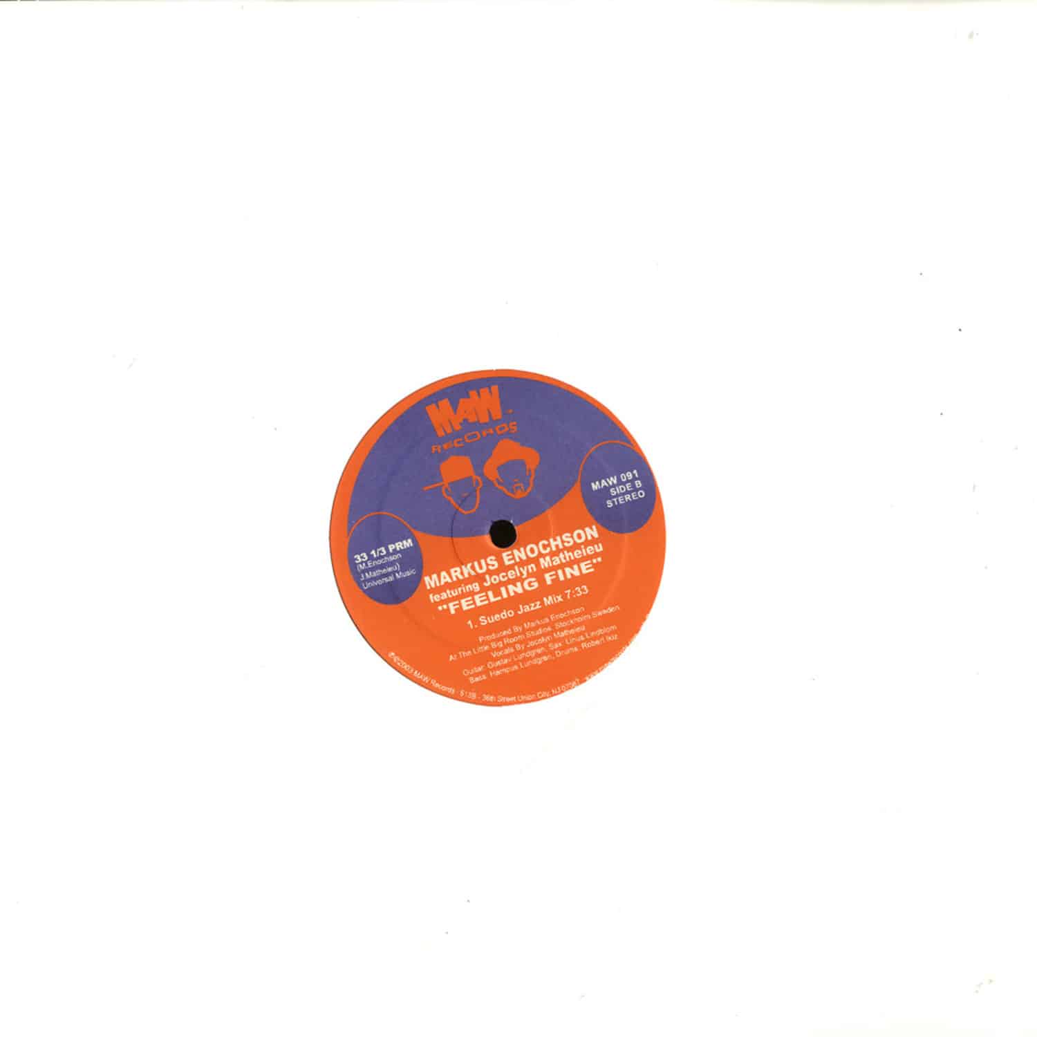 Markus Enochson - FEELING FINE
