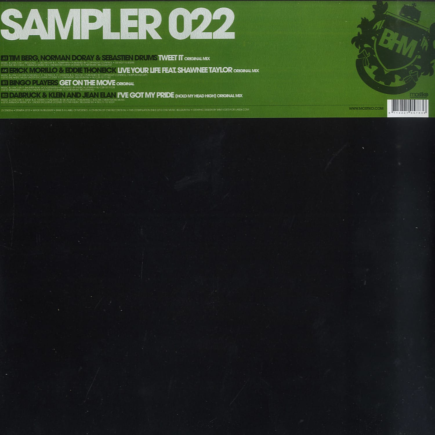 Various Artist - BELGIAN HOUSE MAFIA SAMPLER 022