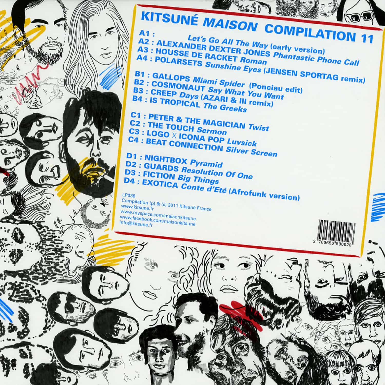 Various Artists - KITSUNE PARISIEN 