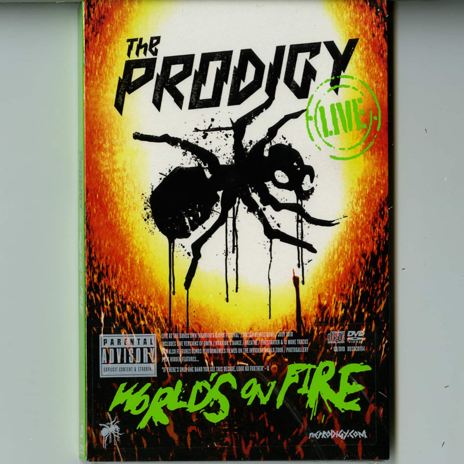 The Prodigy - WORLDS ON FIRE LIVE 