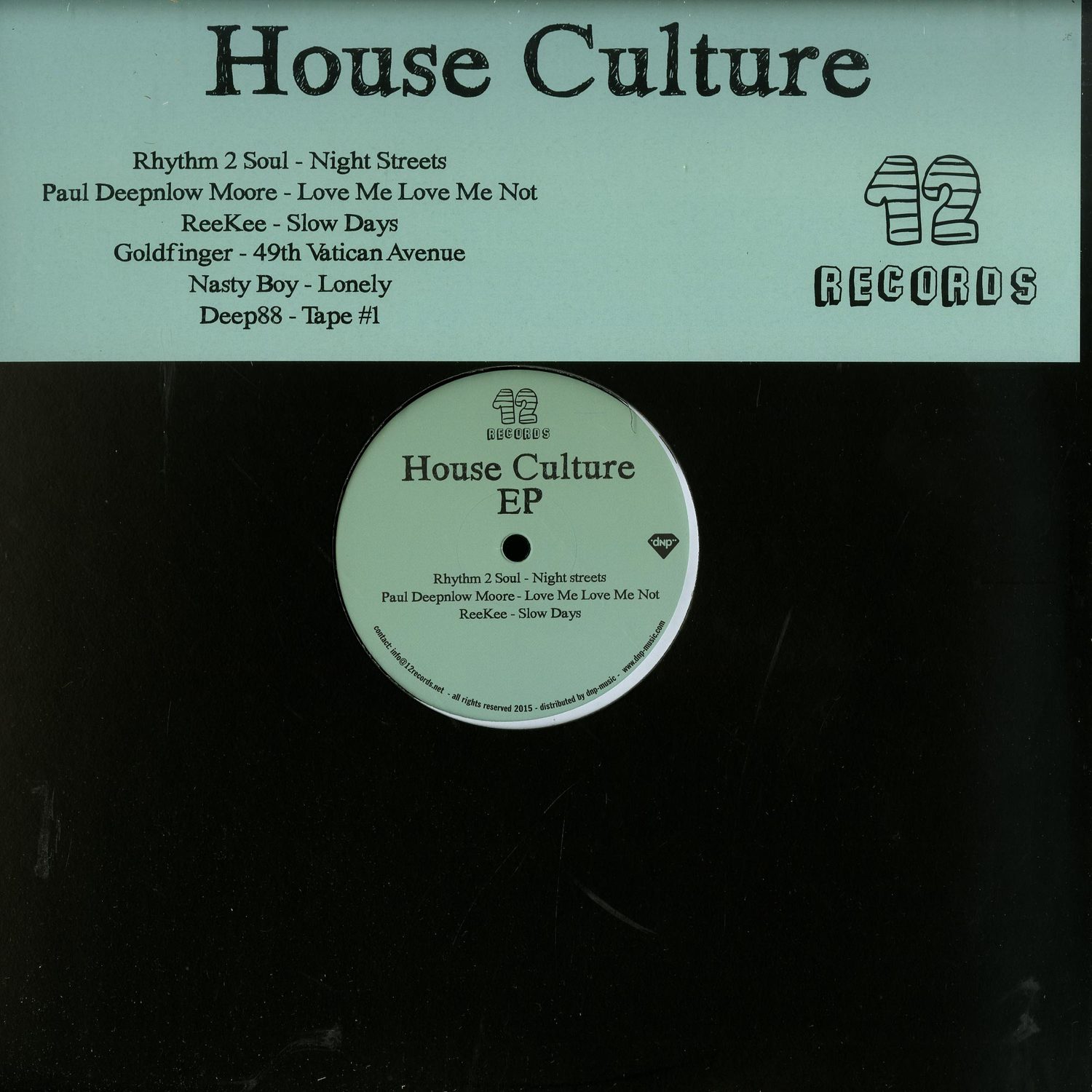 Various Artists - HOUSE CULTURE EP
