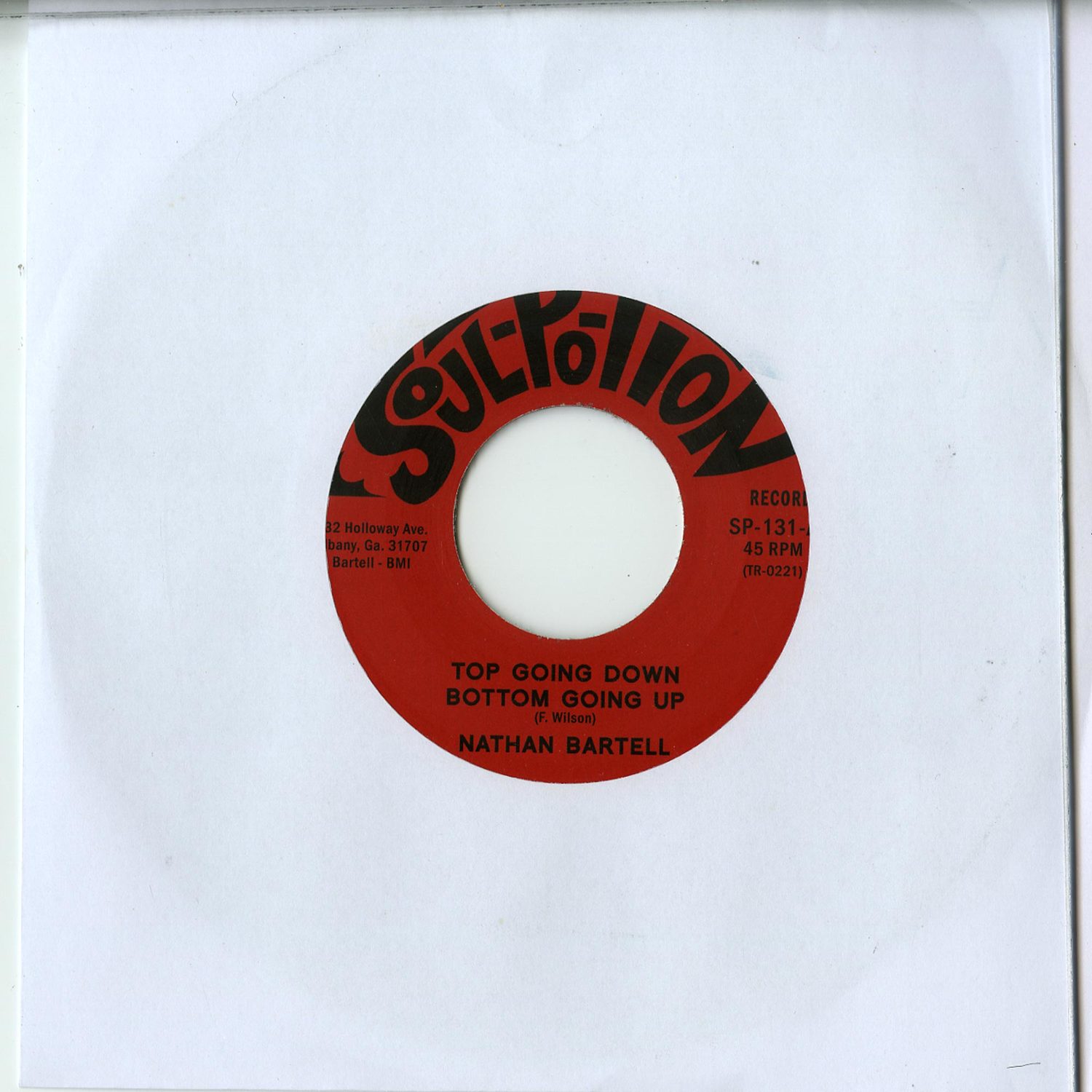 Nathan Bartell - TOP GOING DOWN BOTTOM GOING UP