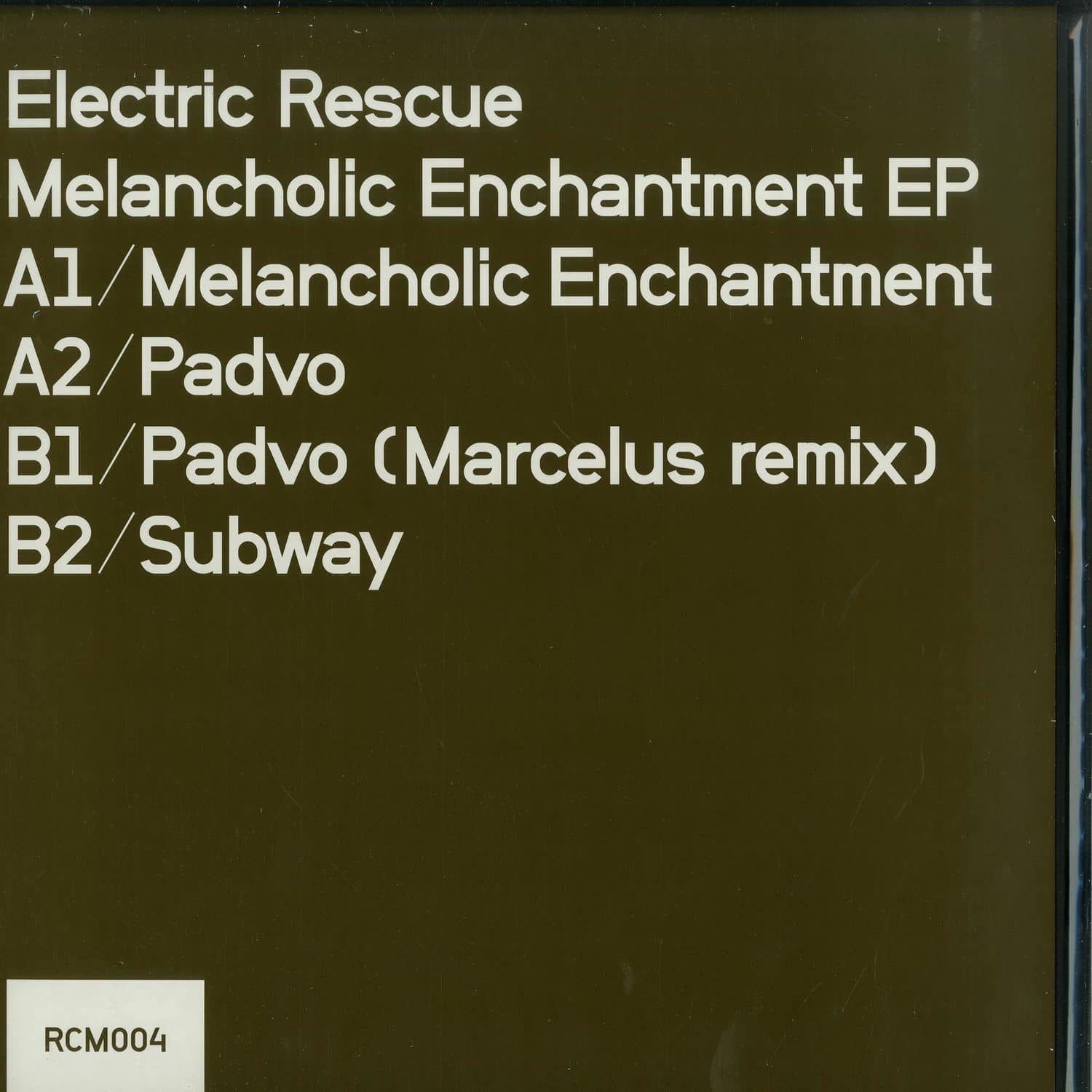 Electric Rescue - MELANCHOLIC ENCHANTMENT EP 