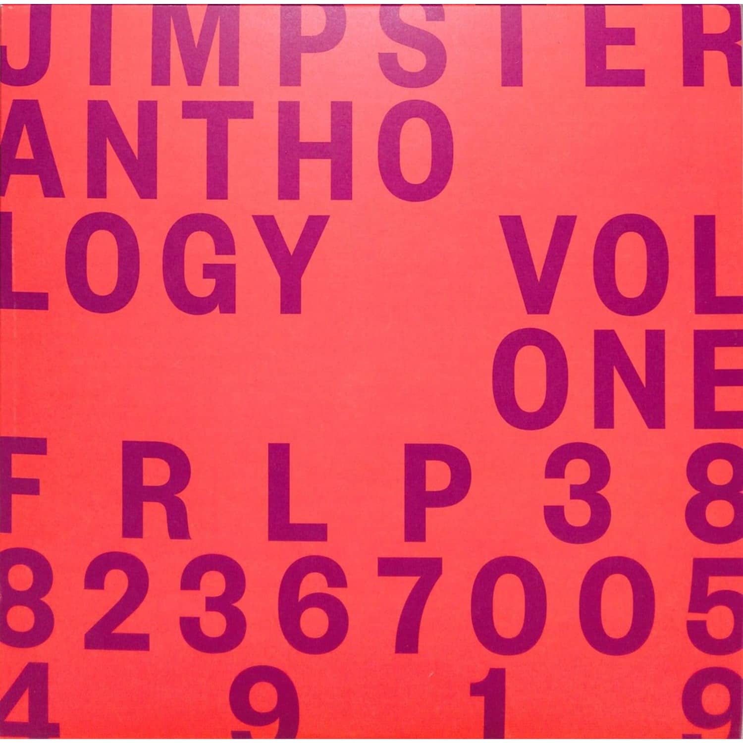 Jimpster - ANTHOLOGY VOL ONE 