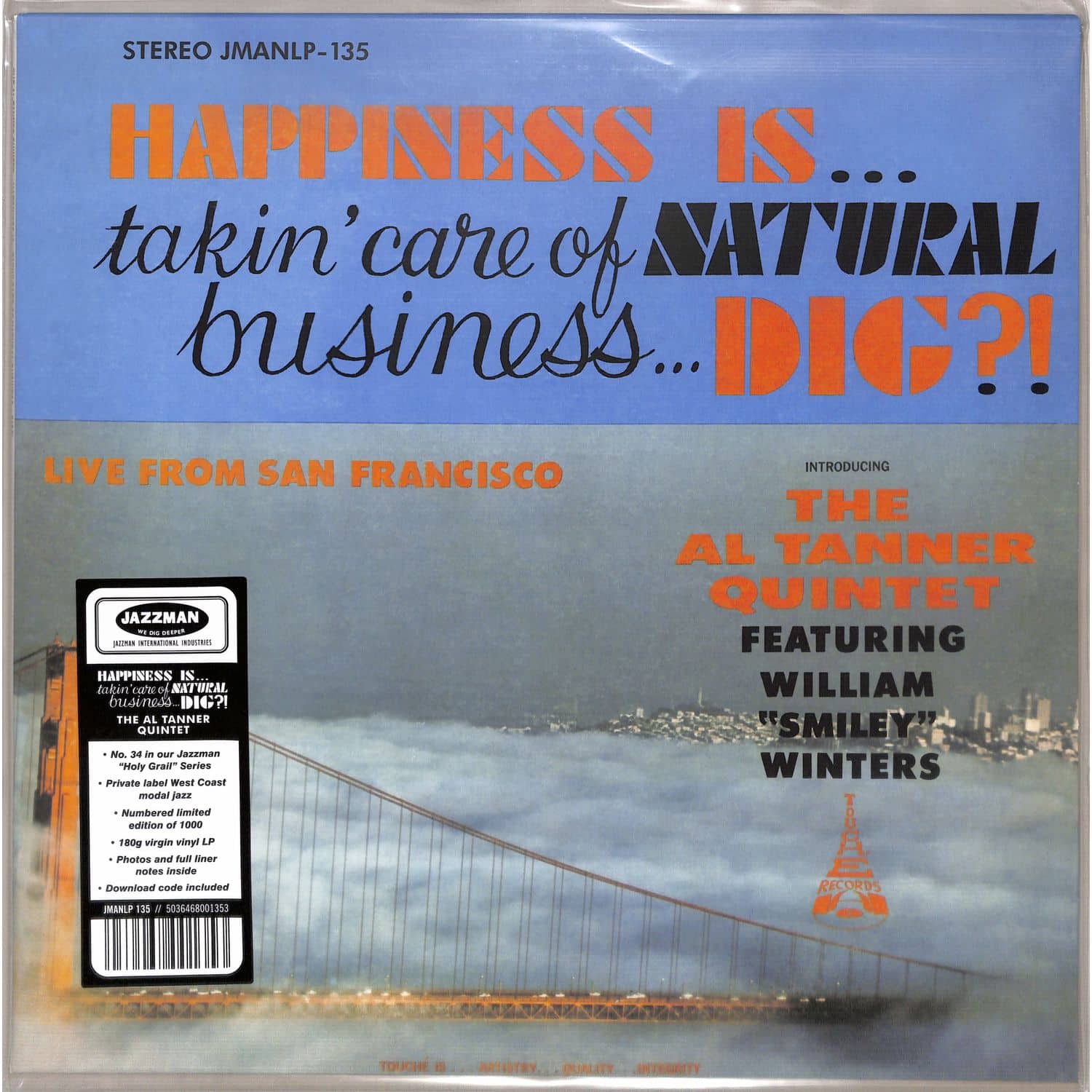 Al Tanner Quintet - HAPPINESS IS.TAKIN CARE OF NATURAL BUSINESS.DIG? 