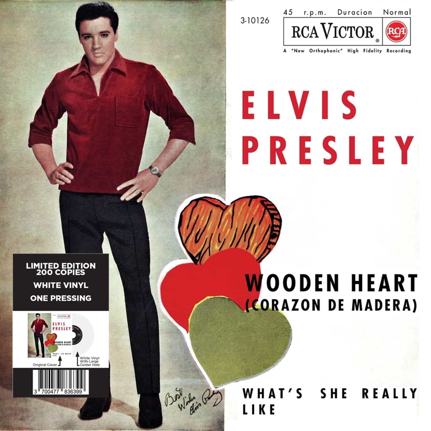 Elvis Presley - 7-WOODEN HEART 