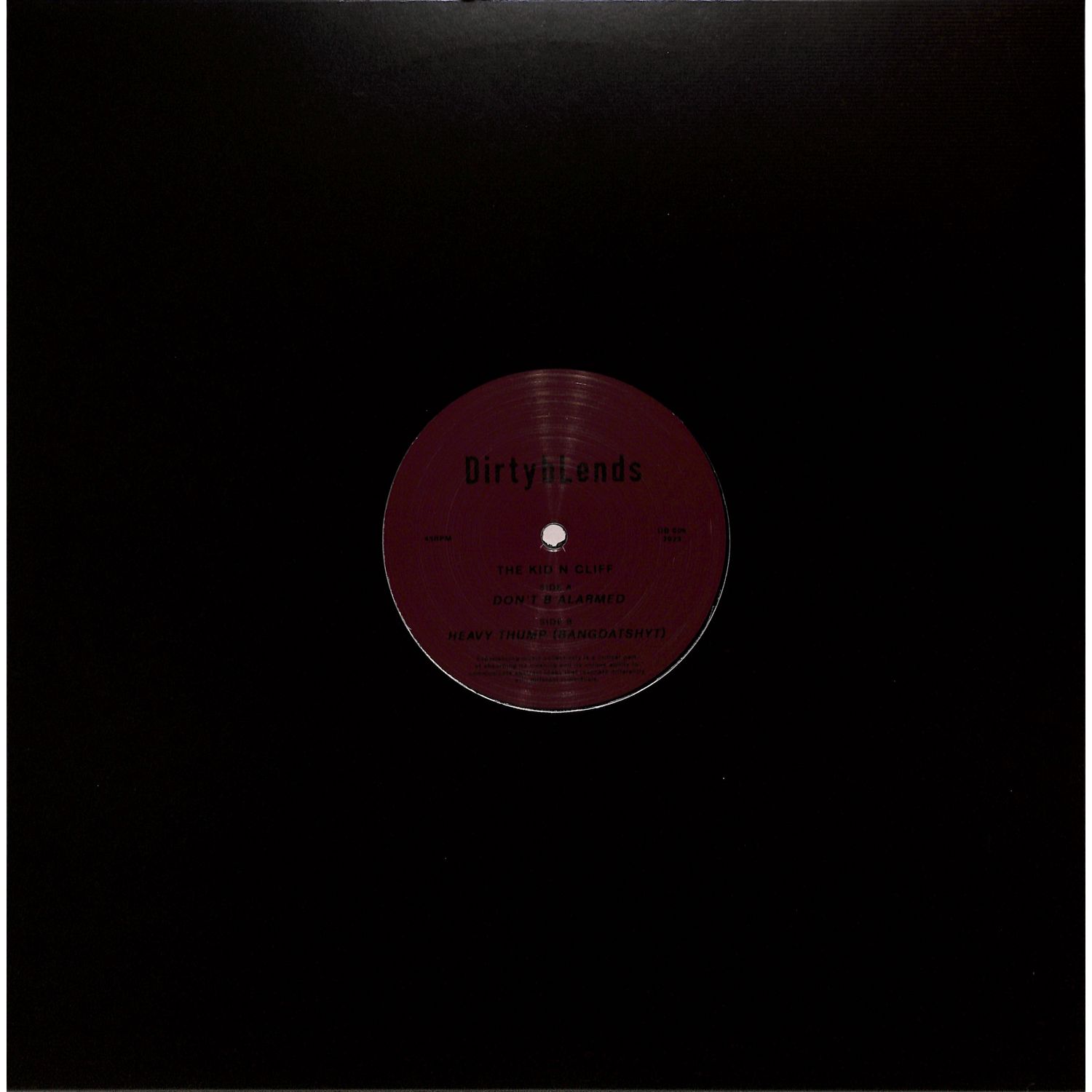 The Kid & Cliff / The Jak vs Cliff Solomon - DONT B ALARMED / HEAVY THUMP 