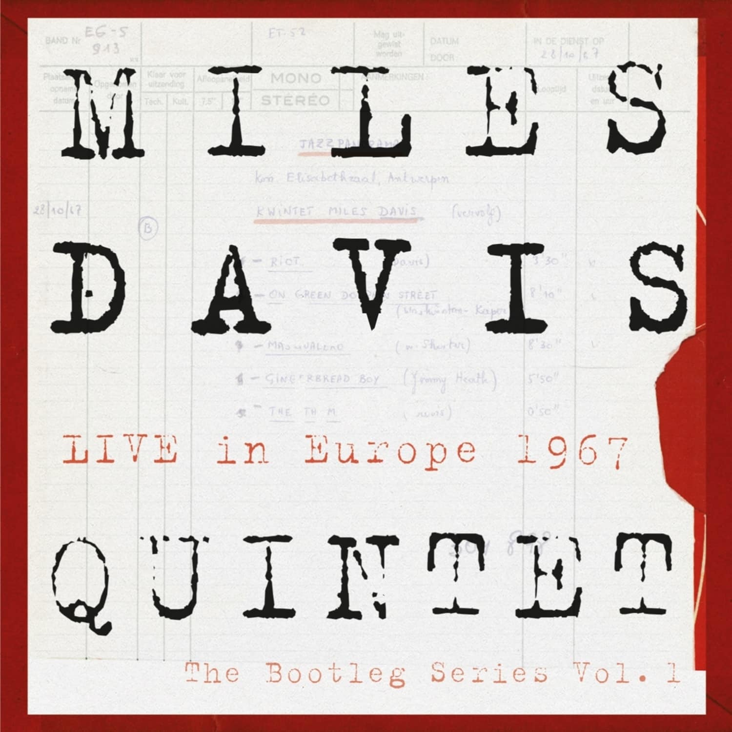 Miles Davis - THE BOOTLEG SERIES VOL. 1: LIVE IN EUROPE 1967 