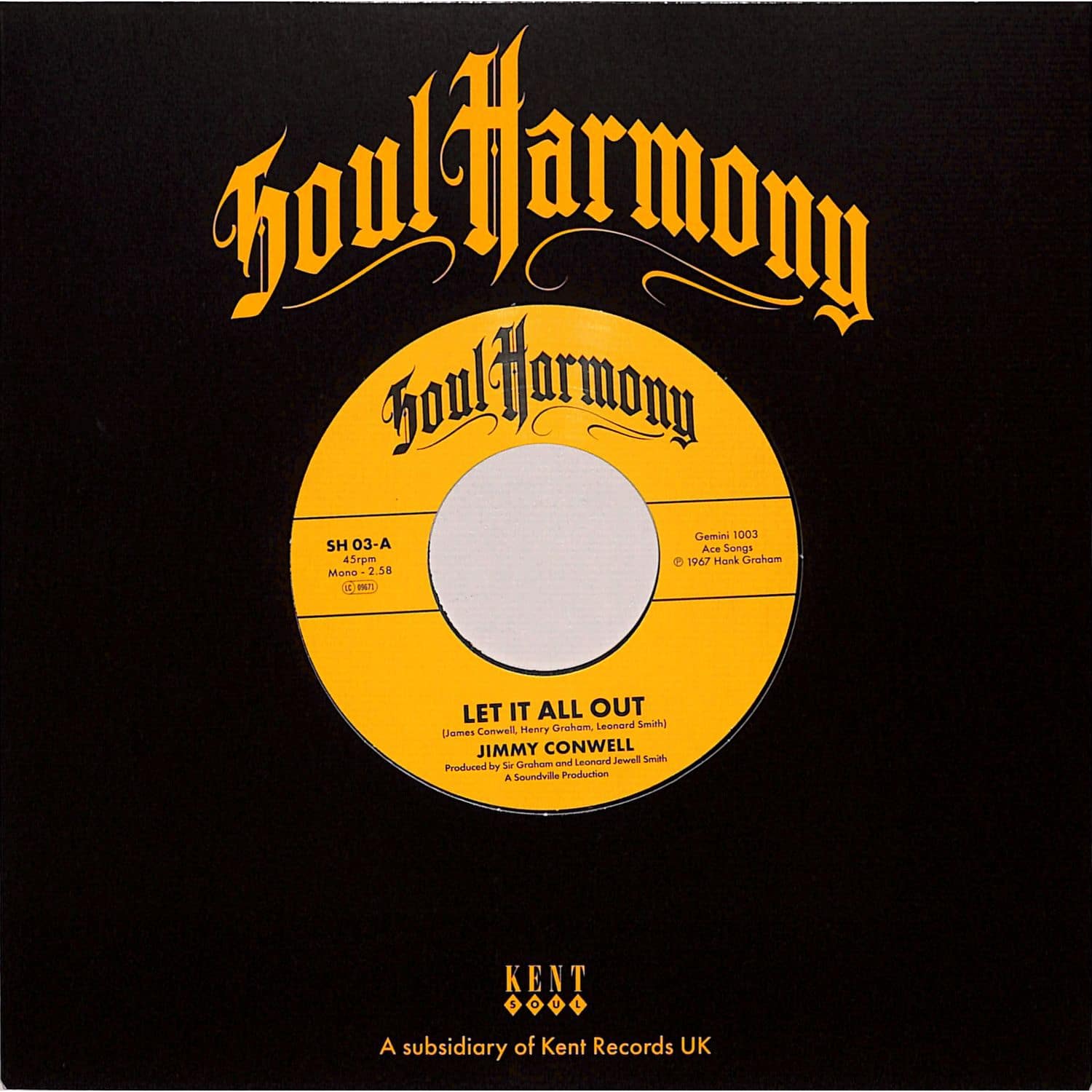 Jimmy Conwell - LET IT ALL OUT 