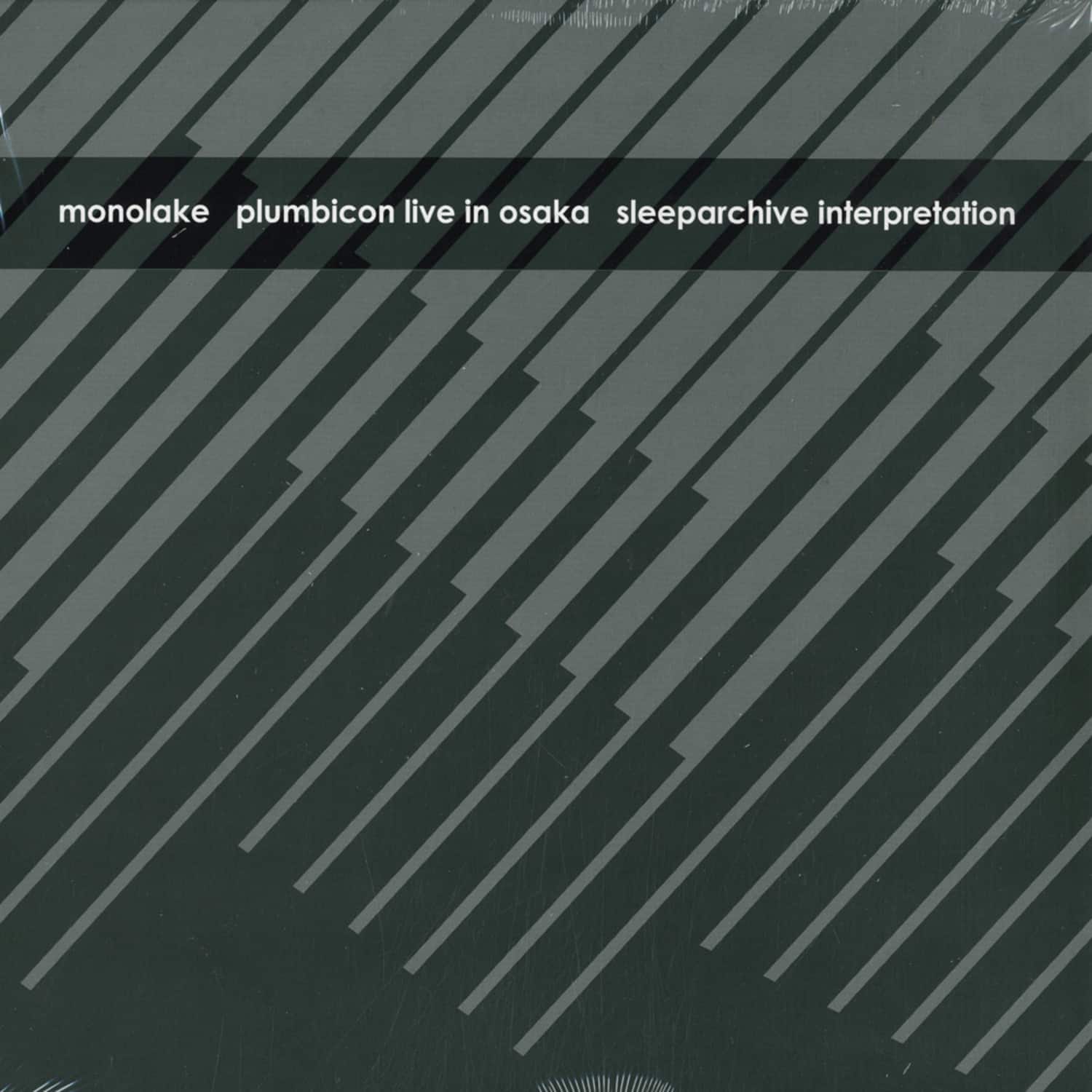 Monolake / Sleeparchive - THE PLUMBICON