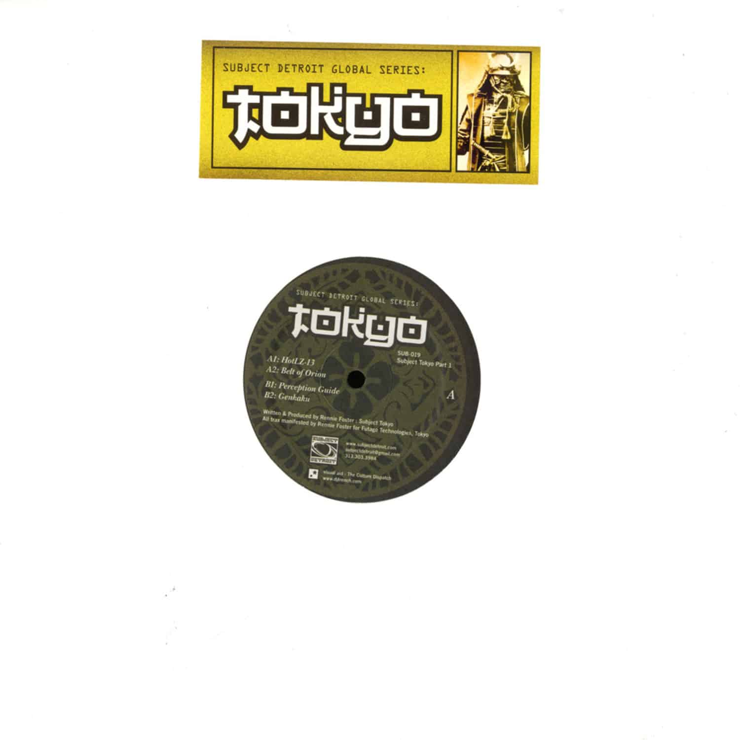 Rennie Foster - SUBJECT TOKYO EP