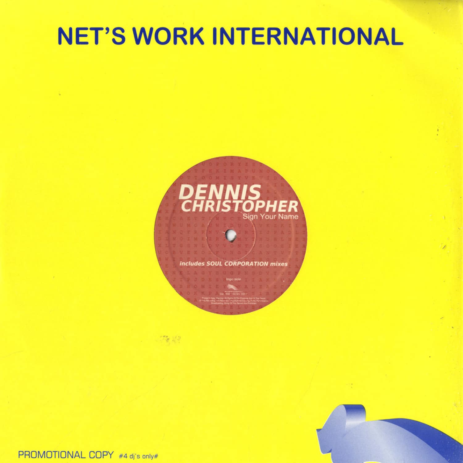 Dennis Christopher - SIGN YOUR NAME