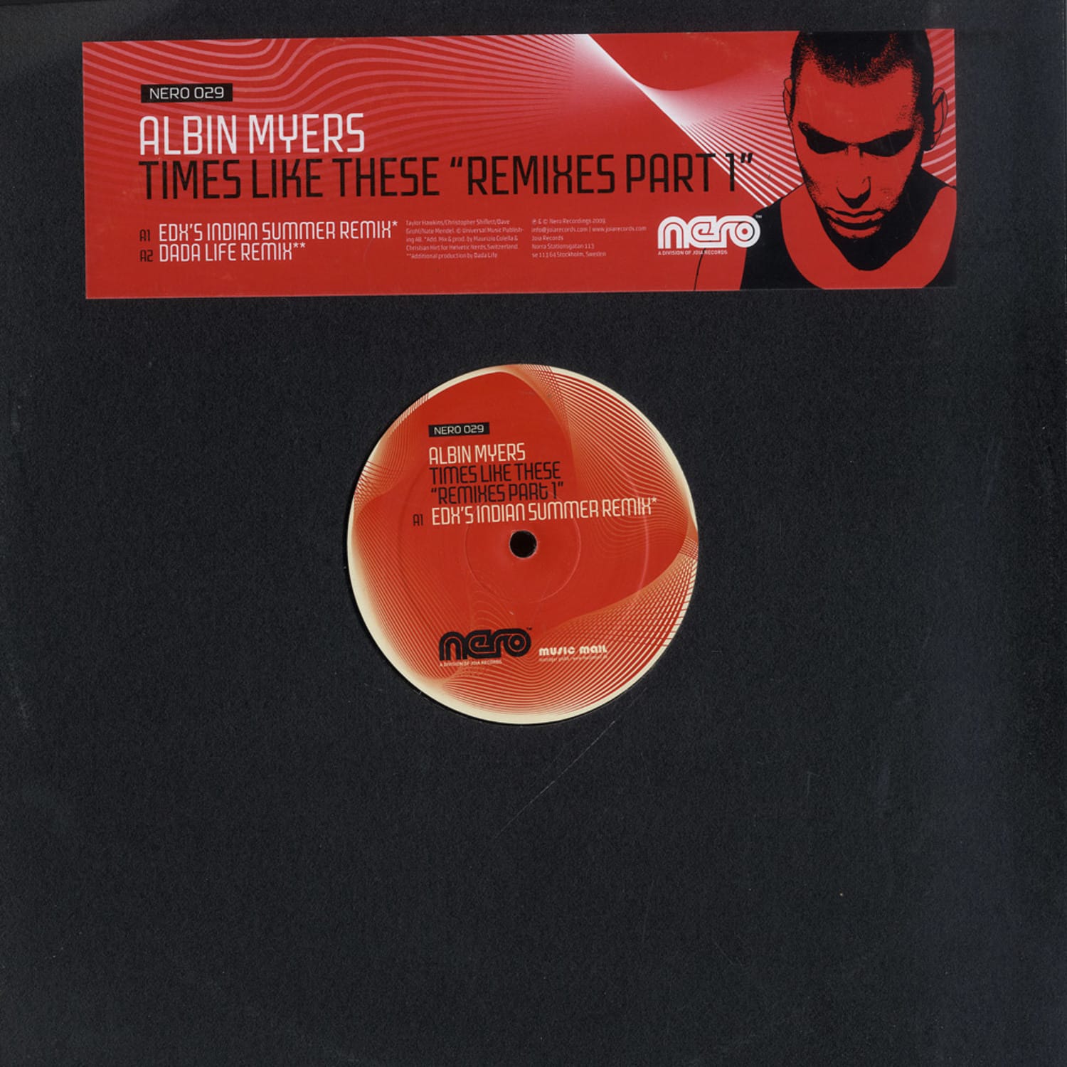 Albin Myers - TIMES LIKE THESE 