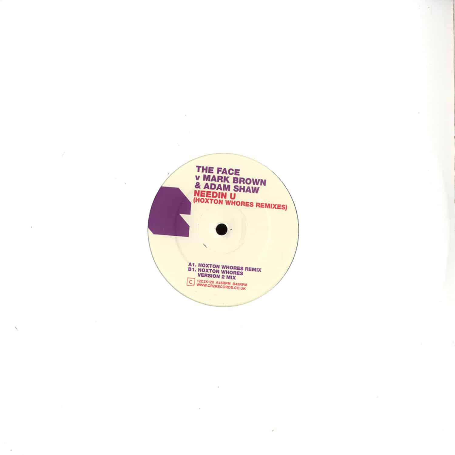 The Face vs. Mark Brown & Adam Shaw - NEEDIN U REMIXES