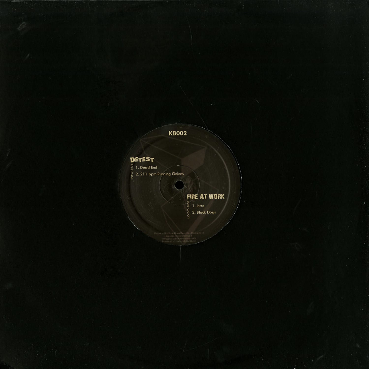 Detest / Fire At Work - DEAD END