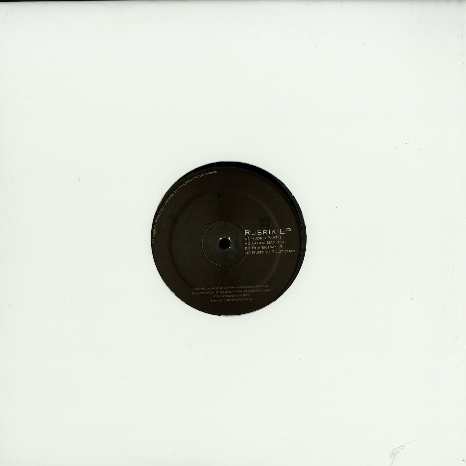 Miki Craven / Spear - RUBRIK EP