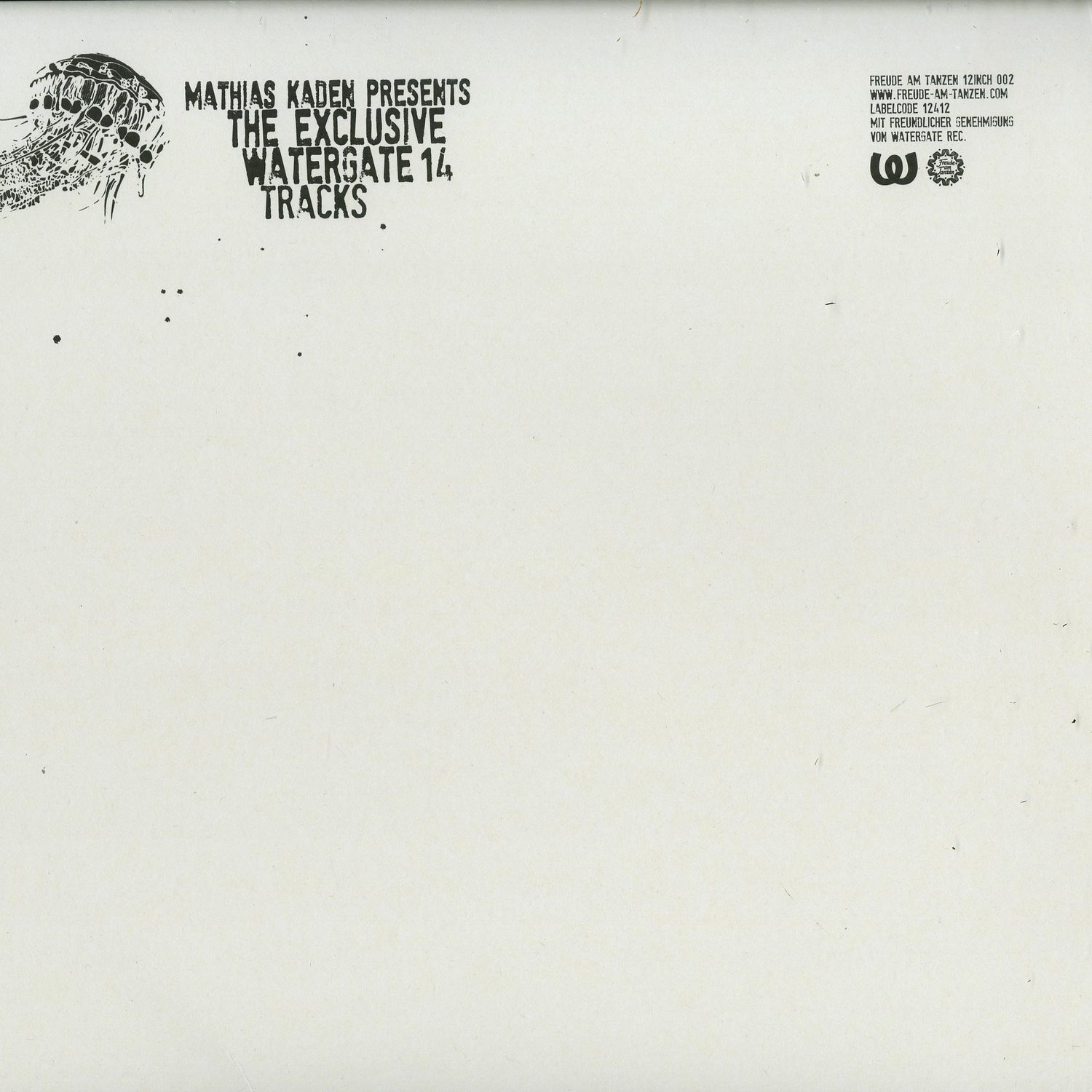 Mathias Kaden pres - THE EXCLUSIVE WATERGATE 14 TRACKS