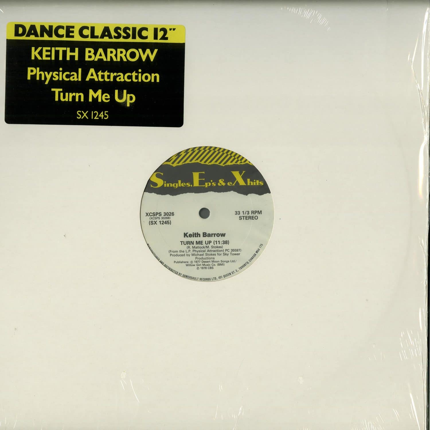 Keith Barrow - PHYSICAL ATTRACTION / TURN ME UP