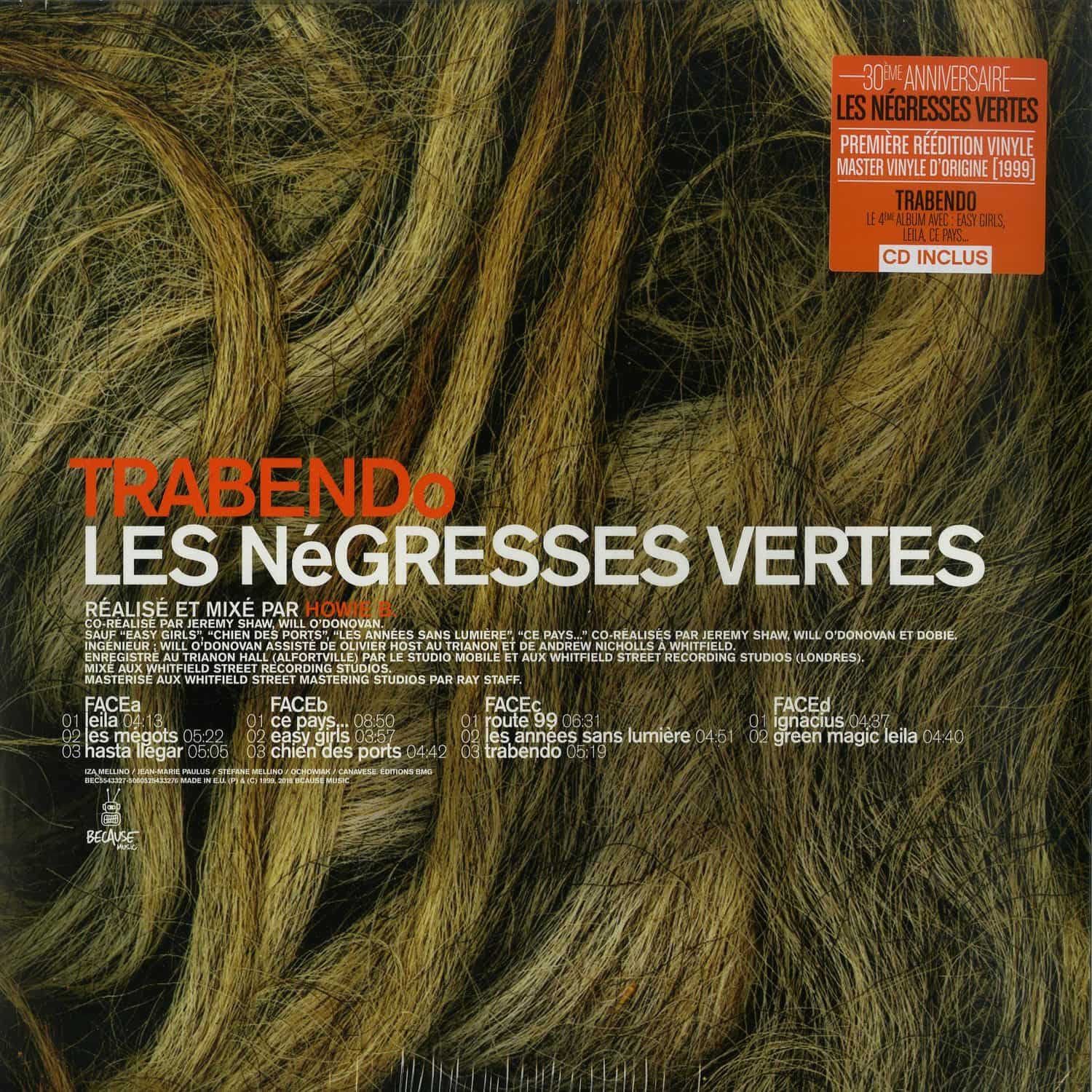 Les Negresses Vertes - TRABENDO 