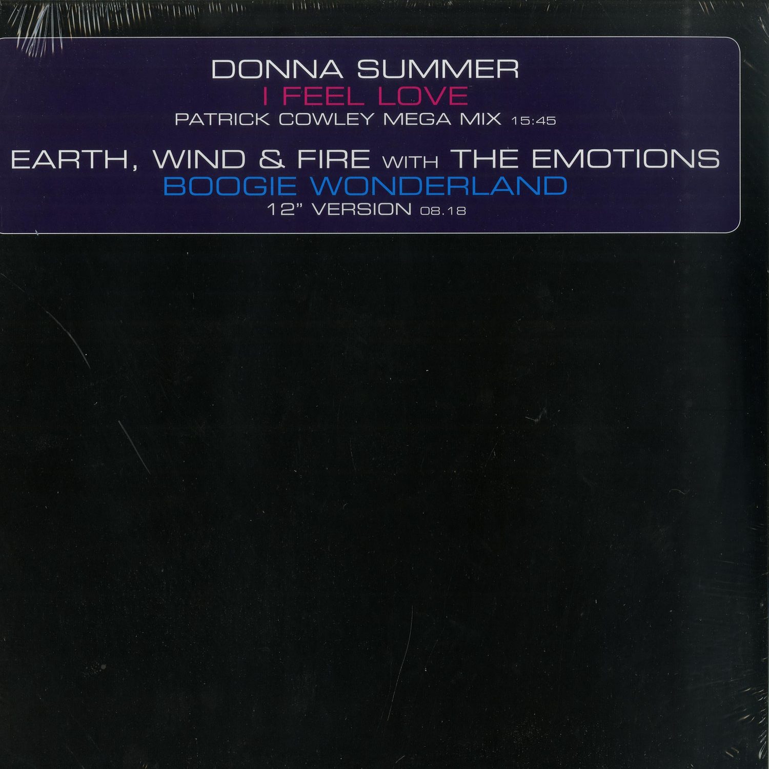 Donna Summer / Earth, Wind & Fire - I FEEL LOVE / BOOGIE WONDERLAND 