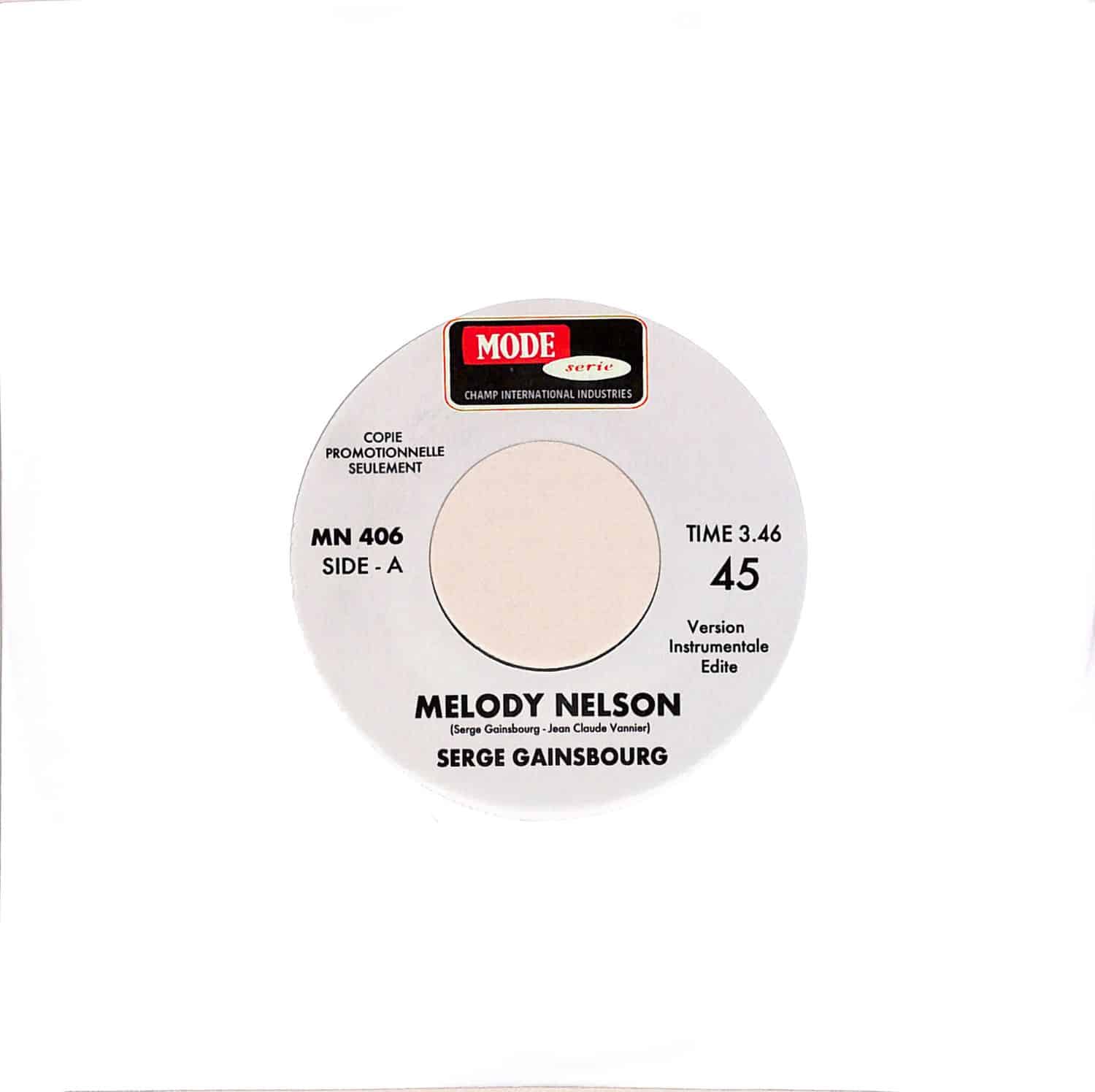 Serge Gainsbourg - MELODY NELSON 
