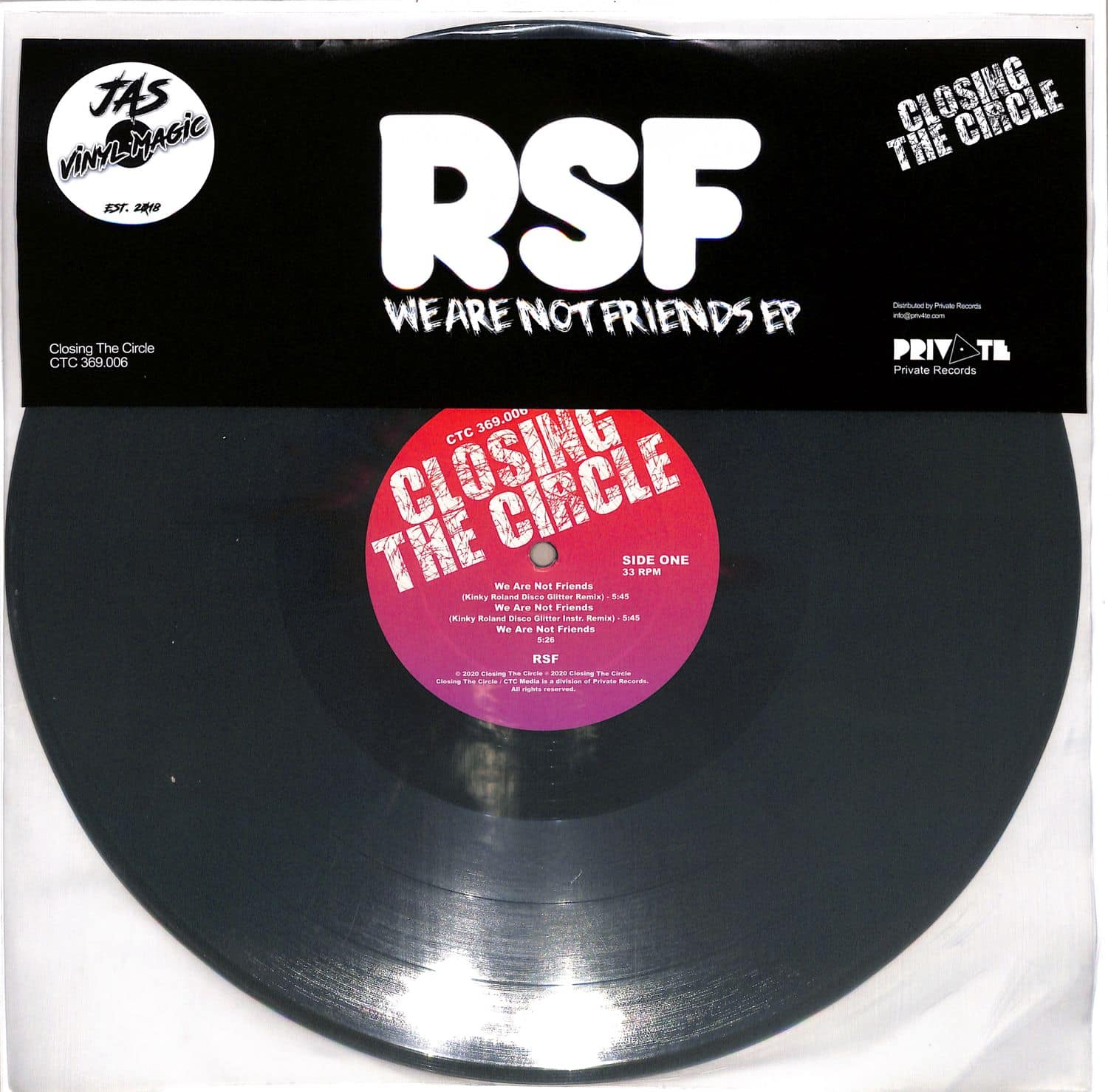 RSF - WE ARE NOT FRIENDS EP 