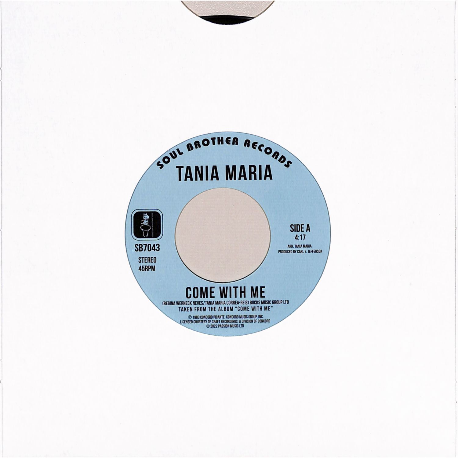 Tania Maria - COME WITH ME / LOST IN AMAZONIA 