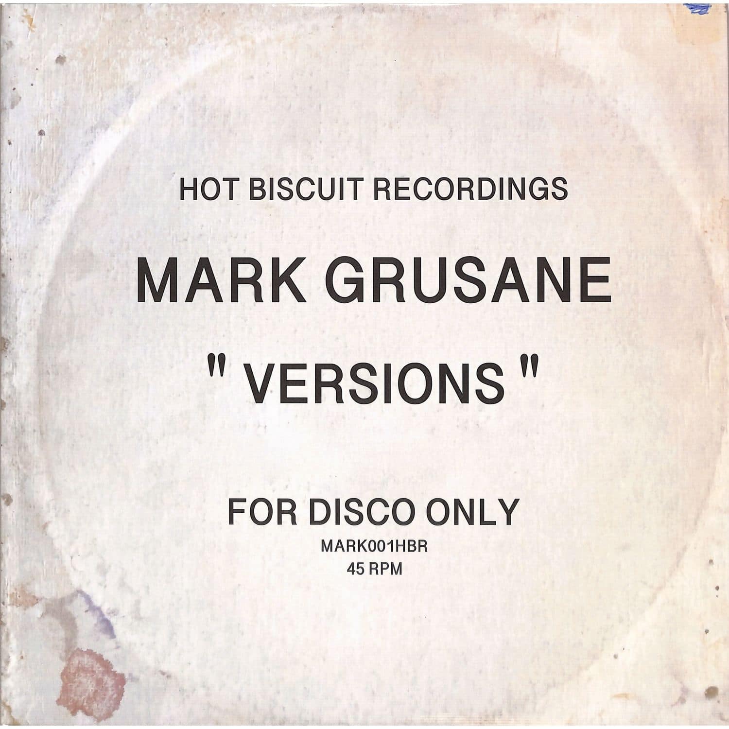 Mark Grusane - VERSIONS 