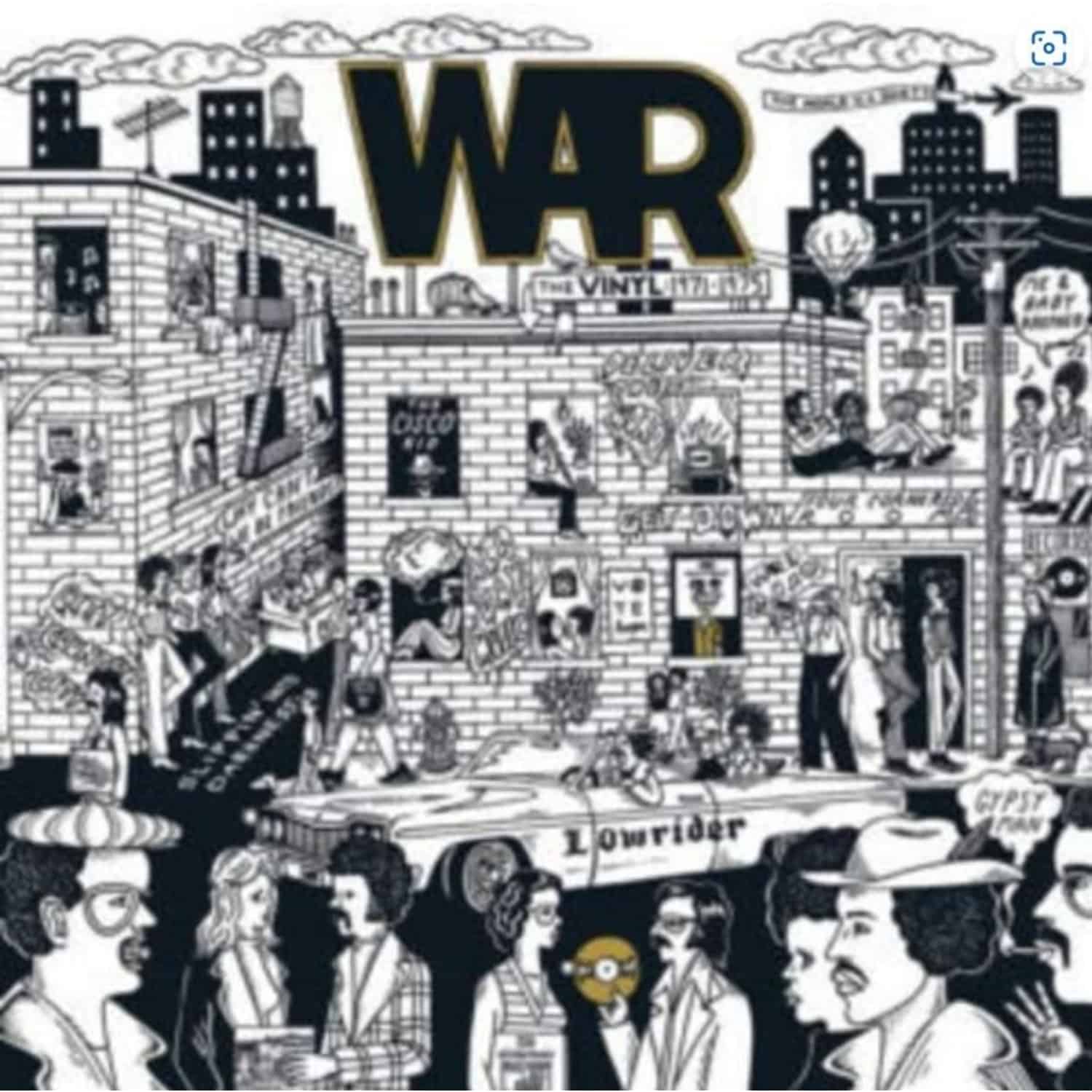 WAR - GIVE ME FIVE! THE WAR ALBUMS 