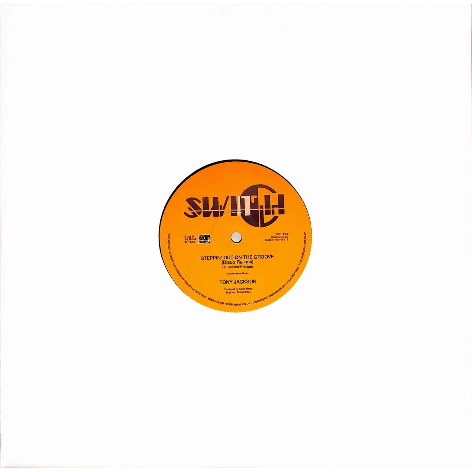 Tony Jackson - STEPPIN OUT ON THE GROOVE