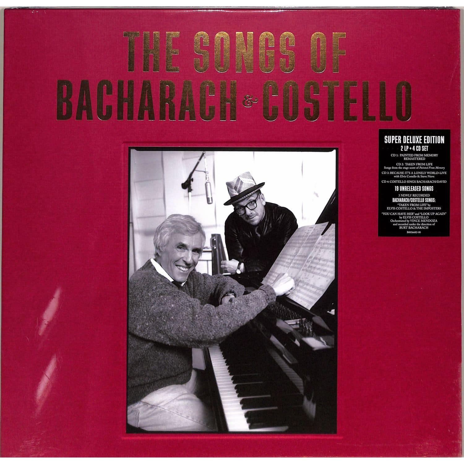 Elvis Costello & Burt Bacharach - THE SONGS OF BACHARACH & COSTELLO 