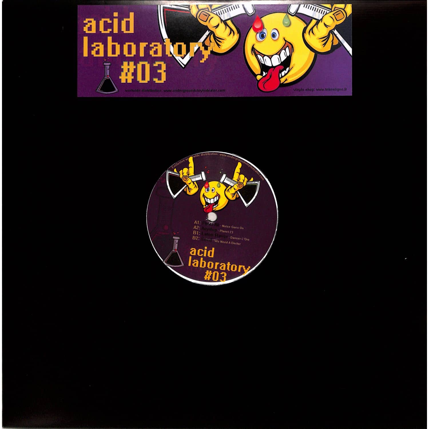 Penn-ak + Acydup + Laton Raver + Seed - Acid Laboratory 03