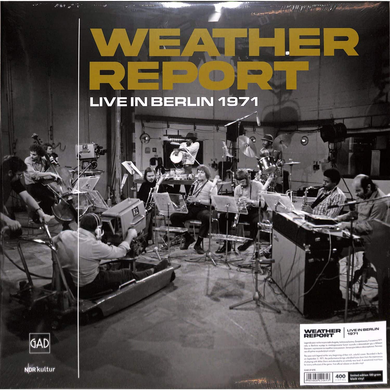 Weather Report - LIVE IN BERLIN 1971 