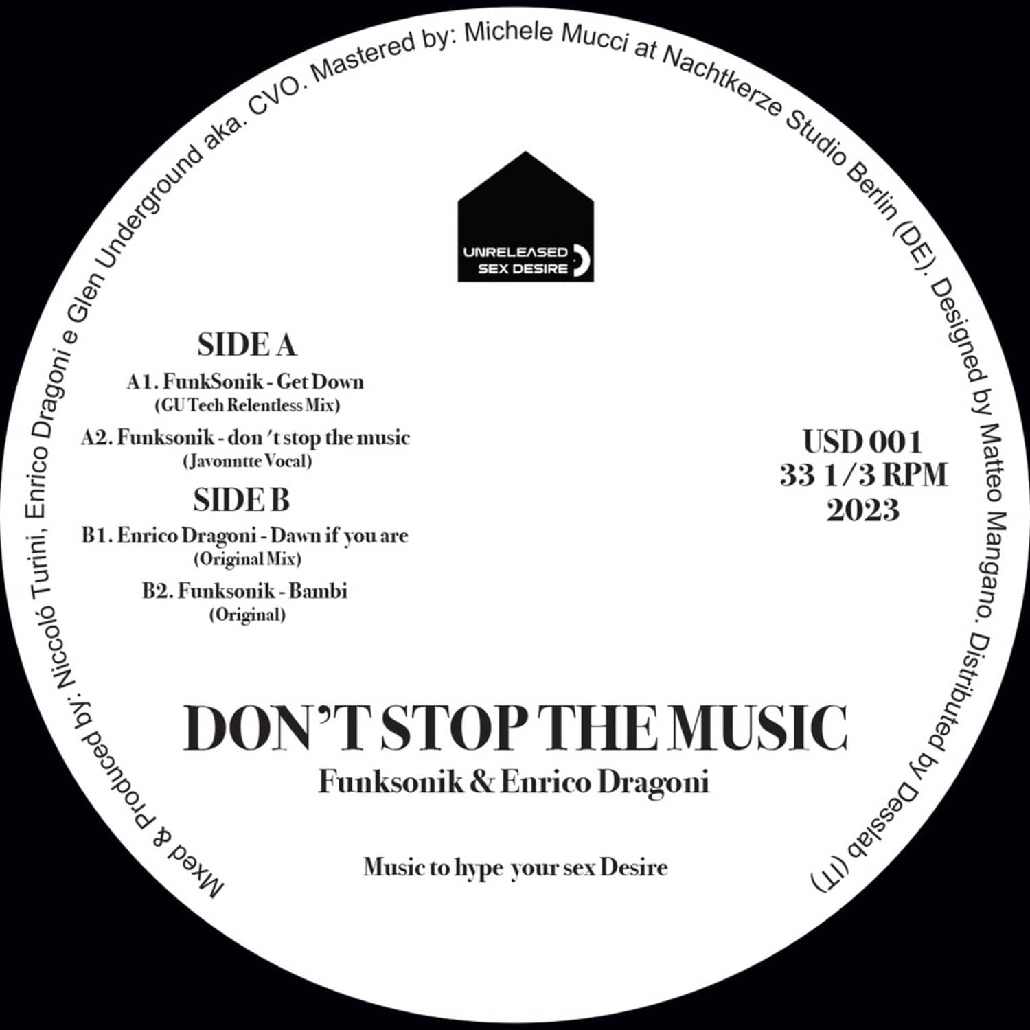 Funksonik & Enrico Dragoni - DONT STOP THE MUSIC