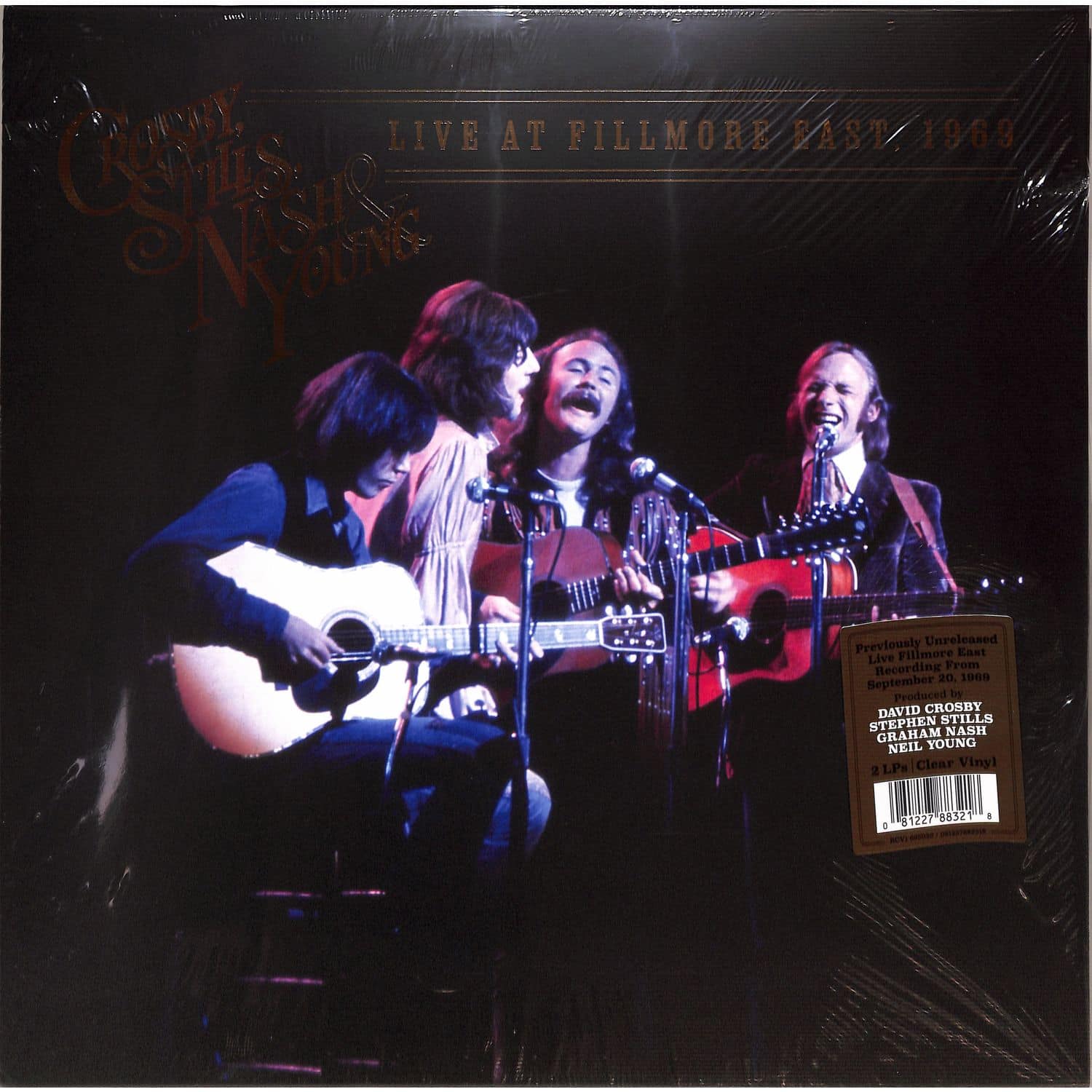 Crosby, Stills, Nash & Young - LIVE AT FILLMORE EAST, 1969 