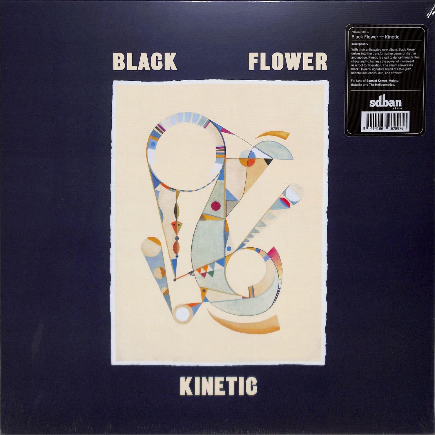 Black Flower - KINETIC 