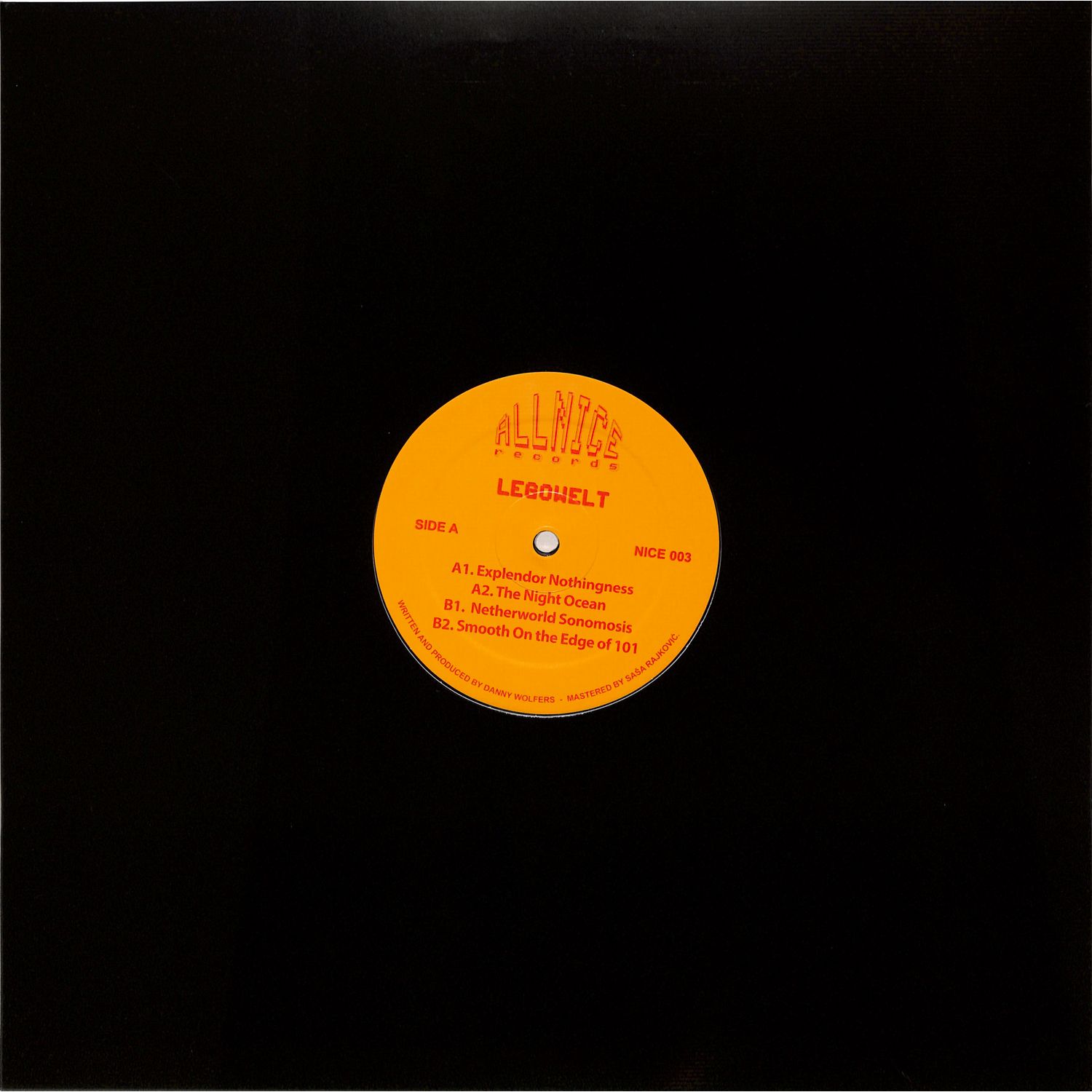 Legowelt - NETHERWORLD SONOMOSIS EP