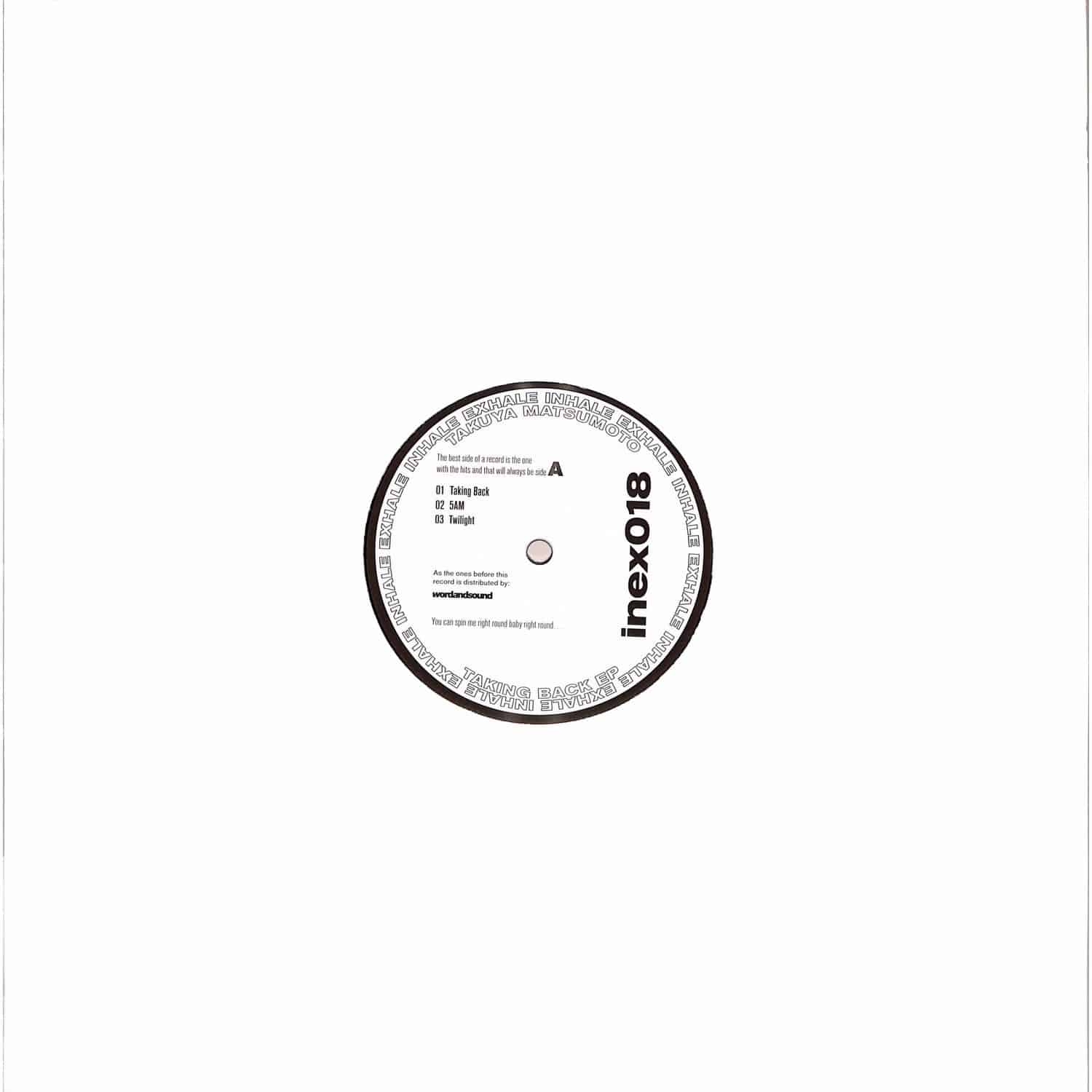 Takuya Matsumoto - TACKING BACK EP