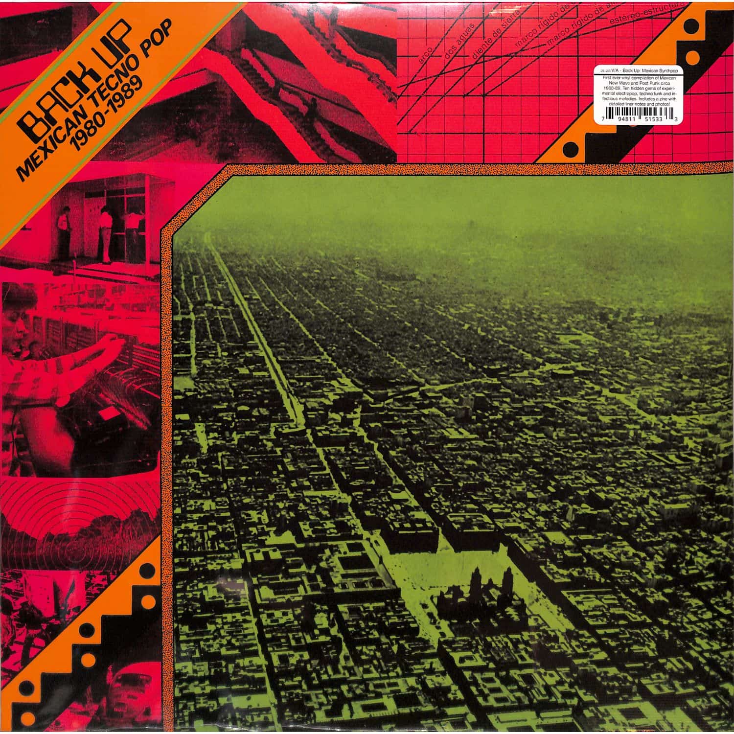 Various Artists - BACK UP: MEXICAN TECNO POP 1980-1989 