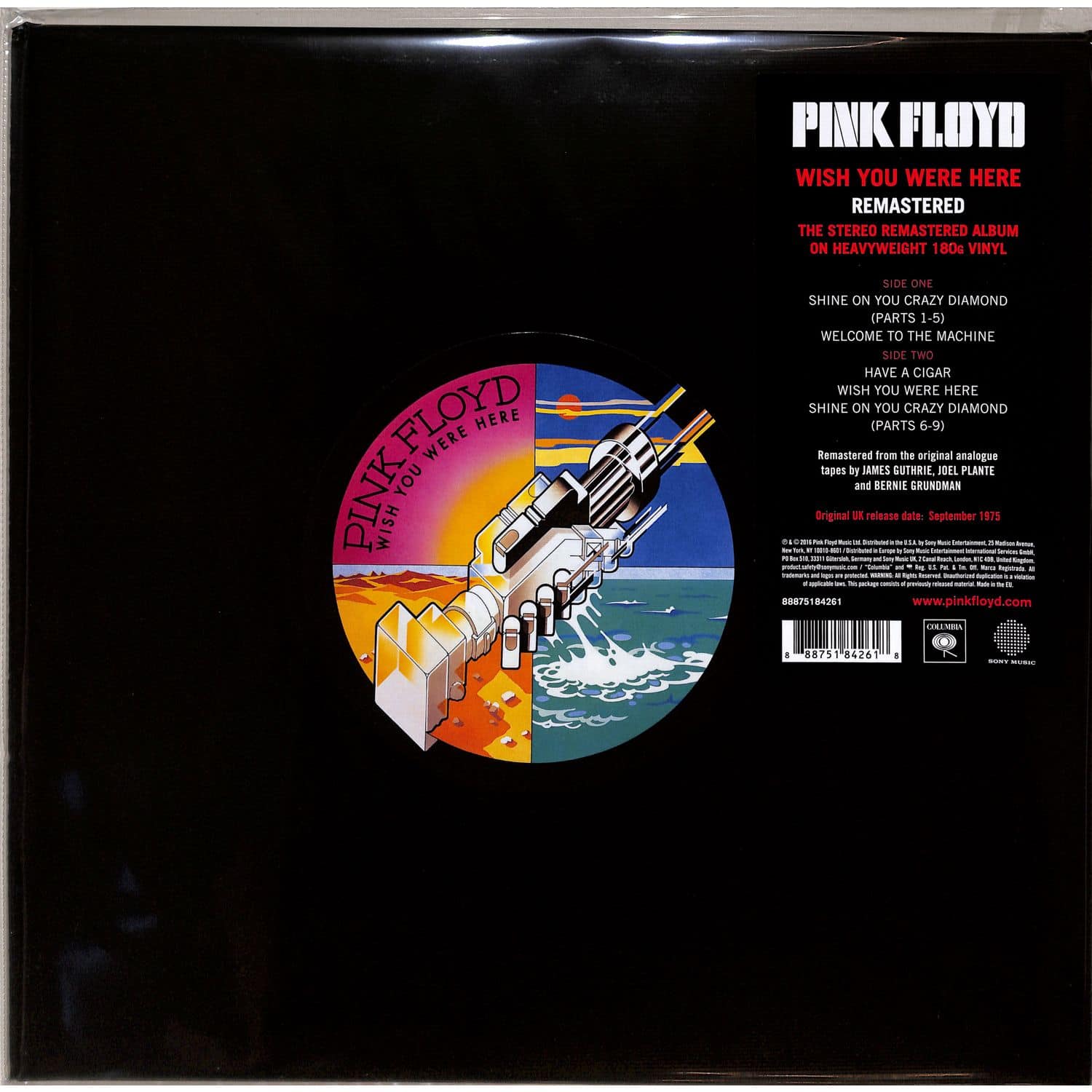 Pink Floyd - WISH YOU WERE HERE 
