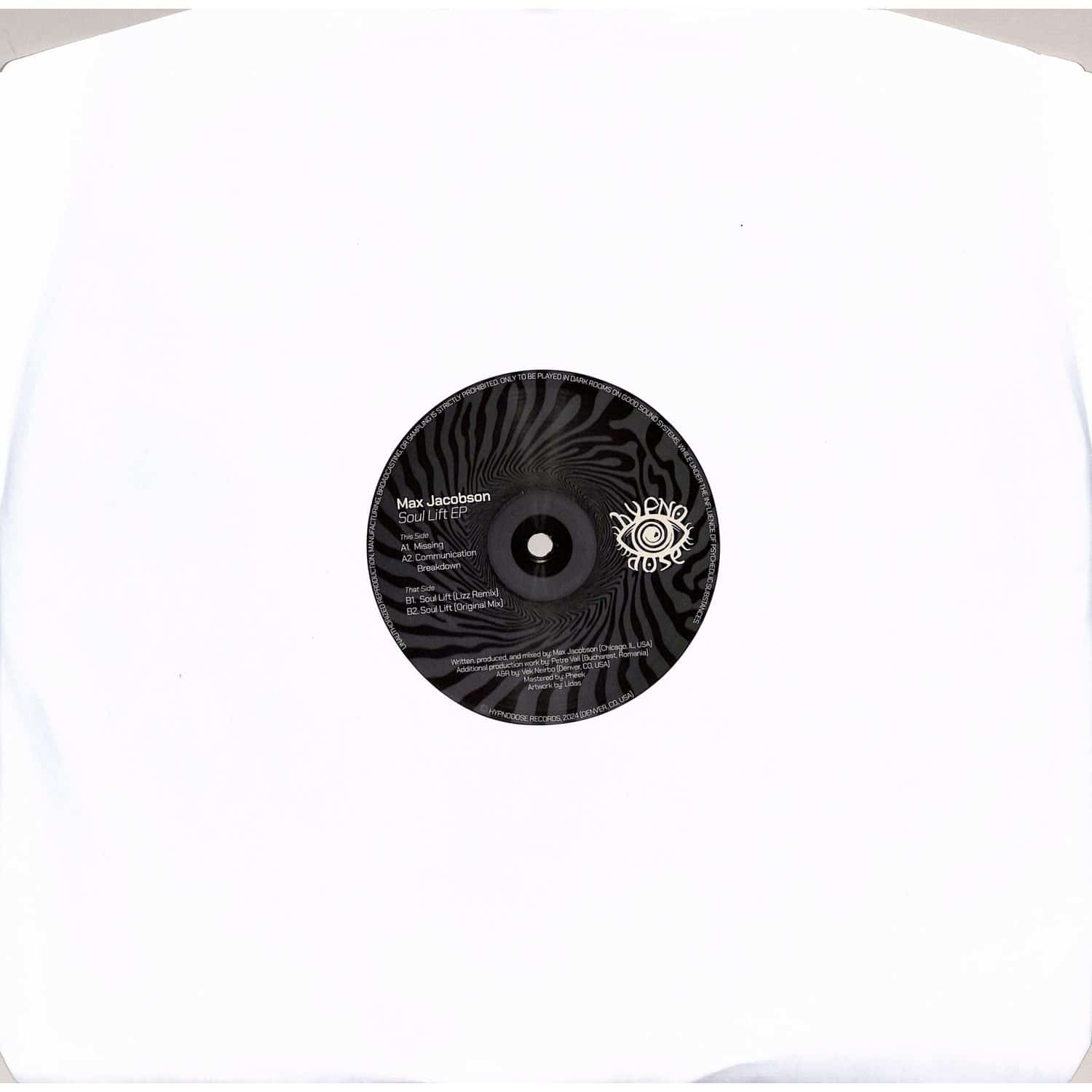 Max Jacobson - SOUL LIFT EP