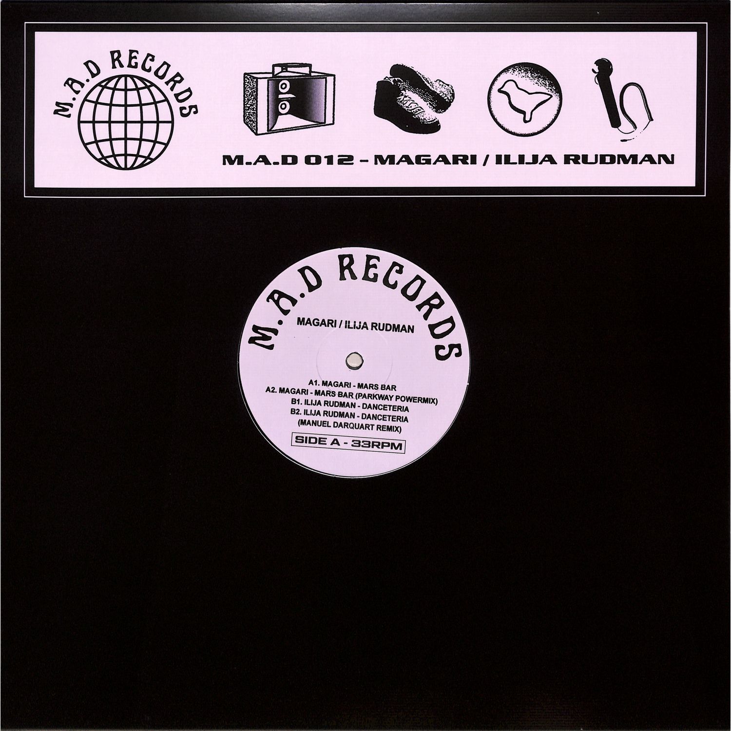 Magari / Ilija Rudman - M.A.D RECORDS 012