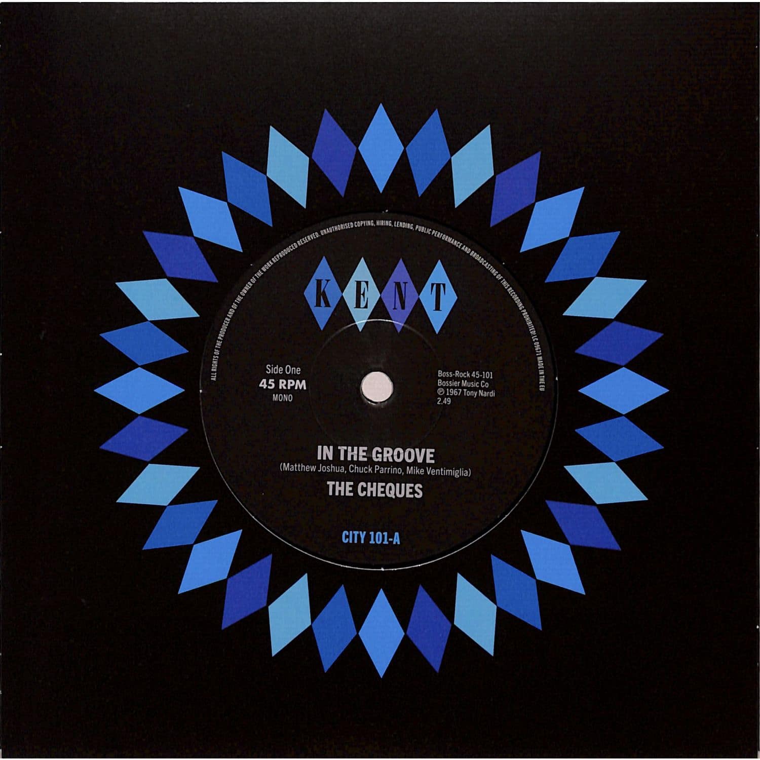 The Cheques / The Merits - IN THE GROOVE / ARABIAN JERK 