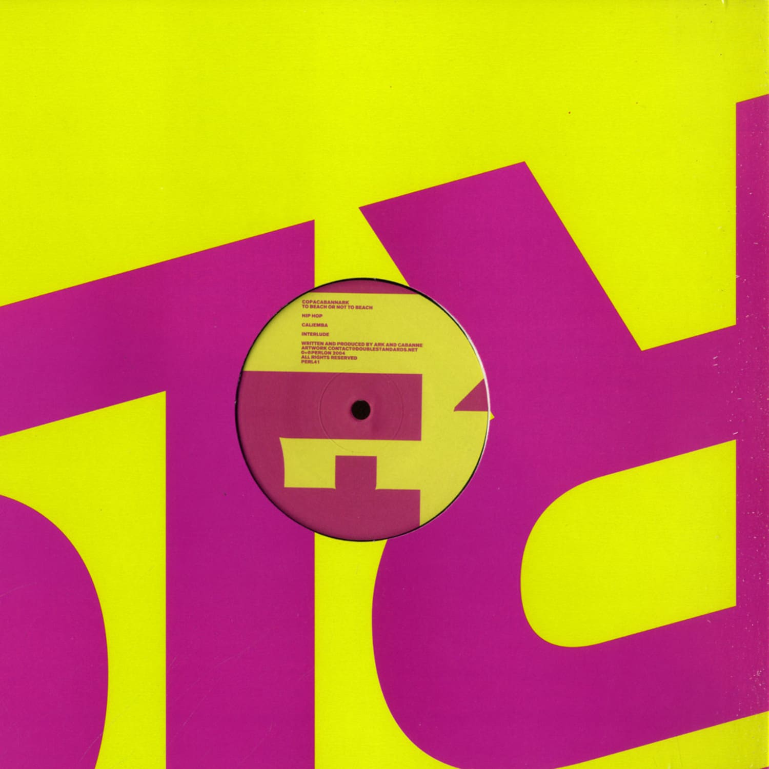 Copacabannark - TO BEACH OPR NOT TO BEACH