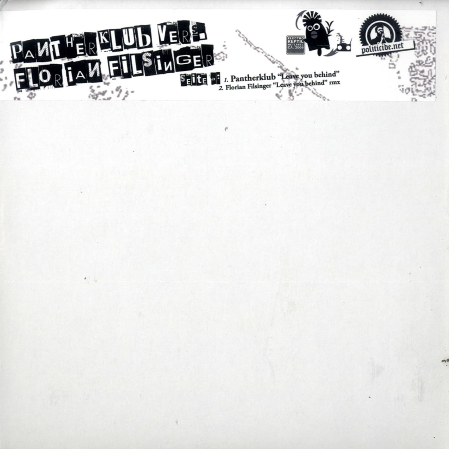 Pantherklub vs. Florian Filsinger - LEAVE YOU BEHIND / PILLS 