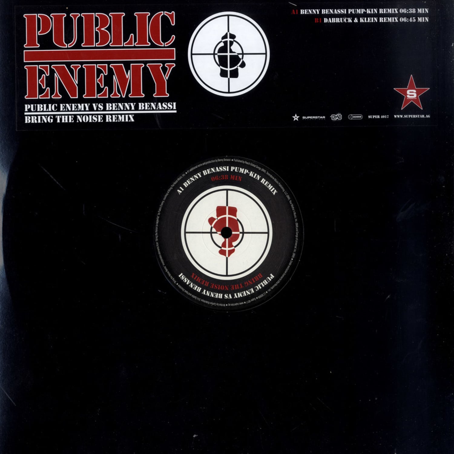 Public Enemy vs Benny Benassi - BRING THE NOISE 